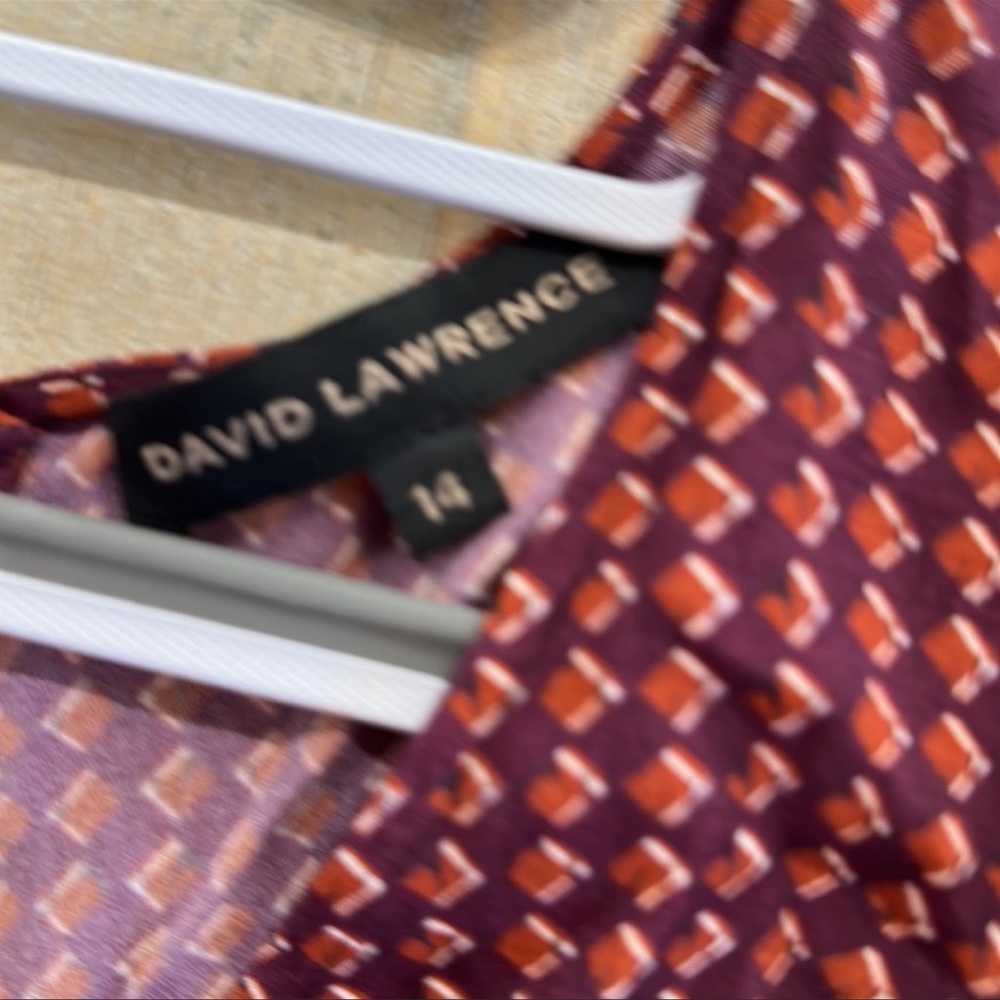 David lawerence size14 ocellot dress - Picture 3 of 5